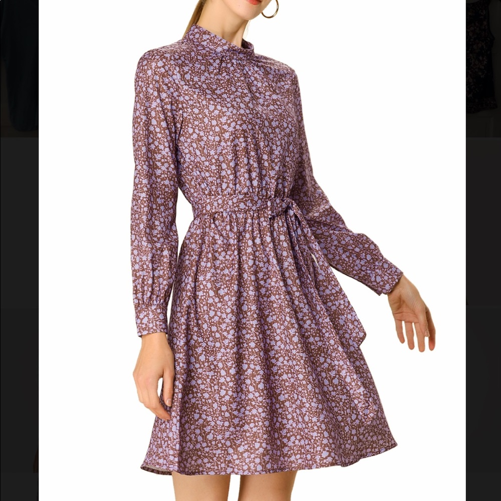 NWOT Vintage Style Floral Dress